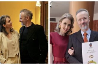 mihai albu si elena nechifor s au casatorit astazi primele imagini de la starea civila ce rochie a ales partenera designerului 6830896fdca26