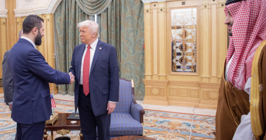 moment istoric pentru prima data dupa 25 de ani un presedinte american s a intalnit cu omologul sirian anuntul lui donald trump 68246f55d02c2