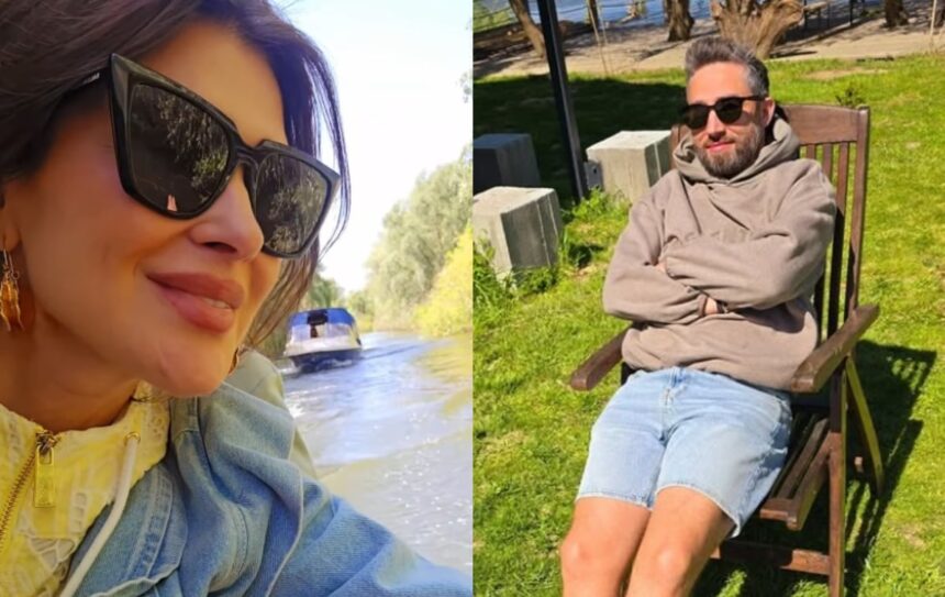 monica birladeanu in bratele lui valeriu gheorghita imagini neasteptate din vacanta lor in delta dunarii maretia naturii e de neegalat 68170b268bf8f