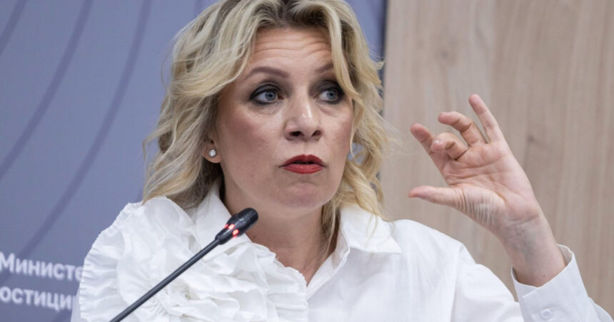 nou derapaj al moscovei zaharova spune ca participarea lui putin la negocierile de pace a fost o fantezie bolnava a lui zelenski 682d805bdd6fe