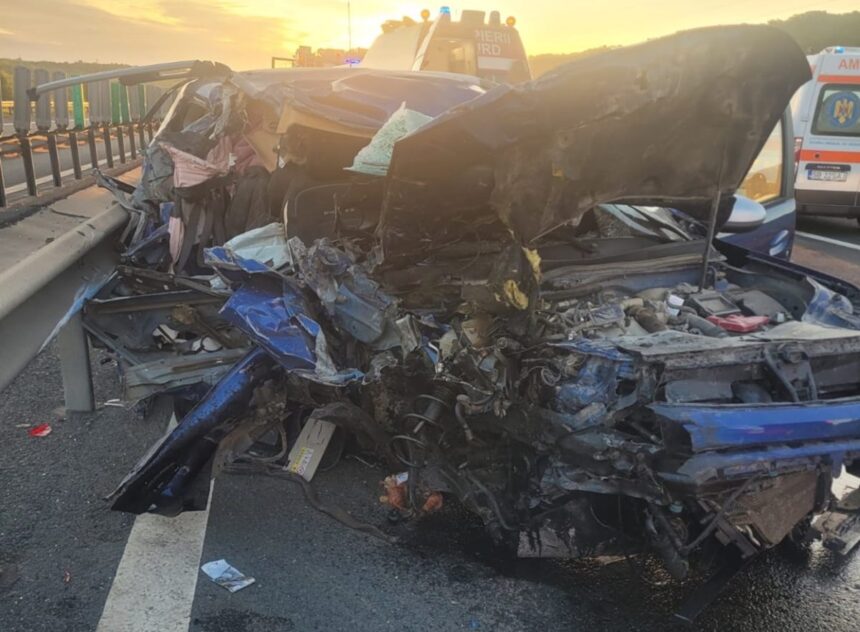 o femeie din tulcea a murit intr un accident grav pe autostrada a1 printre raniti un copil de 1 an iata ce s a intamplat 682047f829aee