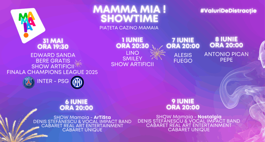 omd mamaia constanta a pregatit programul pentru prima luna de distractie a verii concerte in aer liber si artisti de top in piateta cazino 6835bdfaac73d