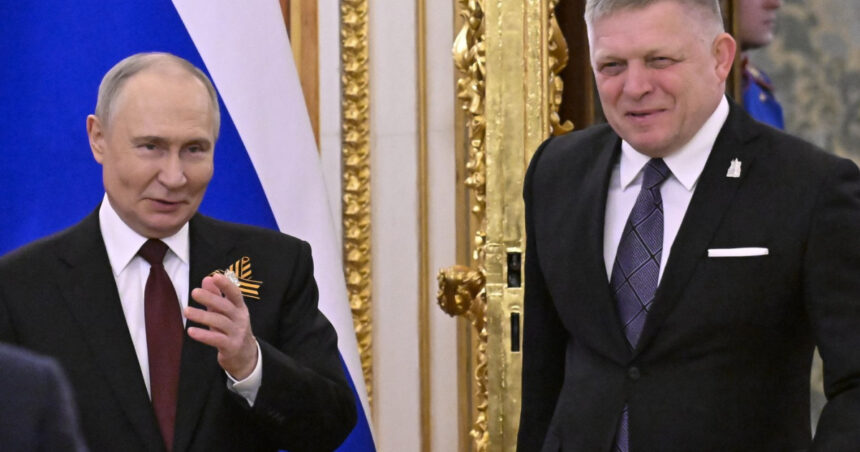 premierul slovac a luat in deradere incercarile ue de a l impiedica sa participe la parada de la moscova ce a vorbit cu putin 681f539668dff