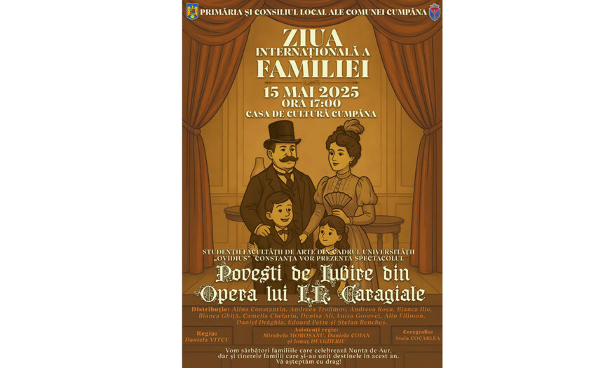spectacol dedicat zilei internationale a familiei organizat de primaria cumpana cuplurile care aniverseaza 50 de ani de casatorie omagiate in cadrul evenimentului 6821def0e409e