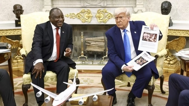 video ambuscada cu care trump l a luat prin surprindere pe presedintele africii de sud era de fapt un film realizat in congo 68301e38b4515
