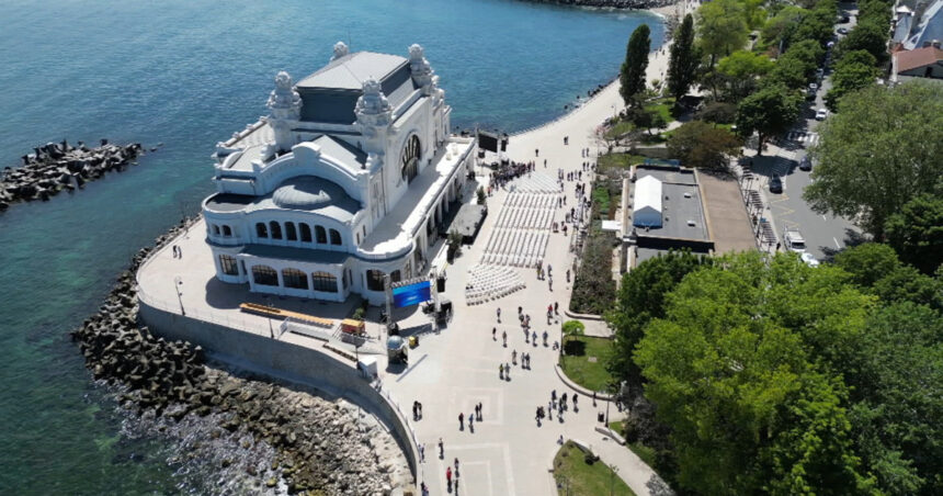 video cazinoul din constanta si a redeschis portile pentru vizitatori imagini spectaculoase cu bijuteria arhitecturala de la malul marii 682ec5a66f08d