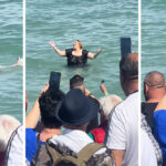 video de la baia de multime la baia in mare diana sosoaca a inotat si a facut show la neptun 681388e044d09