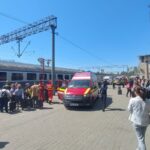 video galerie foto update a fost activat planul rosu de interventie accident feroviar in gara constanta cu 20 de victime 681761f025b33