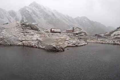 video iarna in luna mai la balea lac stratul de zapada ajunge la 16 centimetri 68285baa16caa