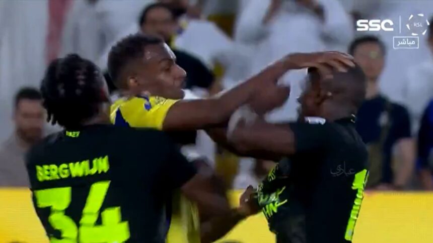 video incaierare generala dupa remontada din al nassr al ittihad cum au reactionat ronaldo si benzema 681bc3dde912e