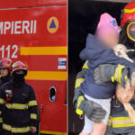 video incendiu puternic cu degajari mari de fum intr un bloc din ploiesti 30 de persoane inclusiv copii au fost evacuate 682892a589763