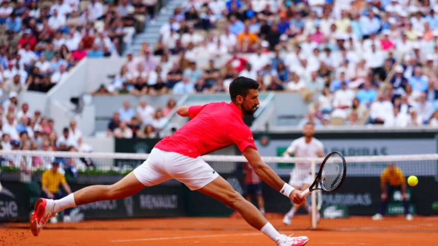 video la roland garros 2025 djokovic a fost pus in incurcatura momentul care putea sa l abata din cursa spre tinta sa 68396b7cba56f