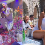 video robbie williams in genunchi in fata madalinei ghenea gestul facut de artist la o petrecere exclusivista 68258ea64741a