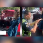 video un politist de la rutiera si a cerut iubita in casatorie intr un mod inedit iata cum a reactionat tanara 683ad6beaa987