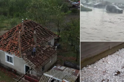 video vremea rea a facut ravagii in tara grindina si vijeliile au avariat sute de case si zeci de masini vantul a doborat mai multi copaci 681b14b12fc70