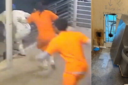 videofoto alerta in sua 10 detinuti au evadat din inchisoare prin spatele unei toalete momentul a fost filmat de camerele de supraveghere 6828baf1b5af0
