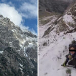 videofoto traseele montane periculoase inca avertismentul salvamontistilor dupa ce patru turisti din belgia au ramas blocati in bucegi 68308977e7d4b