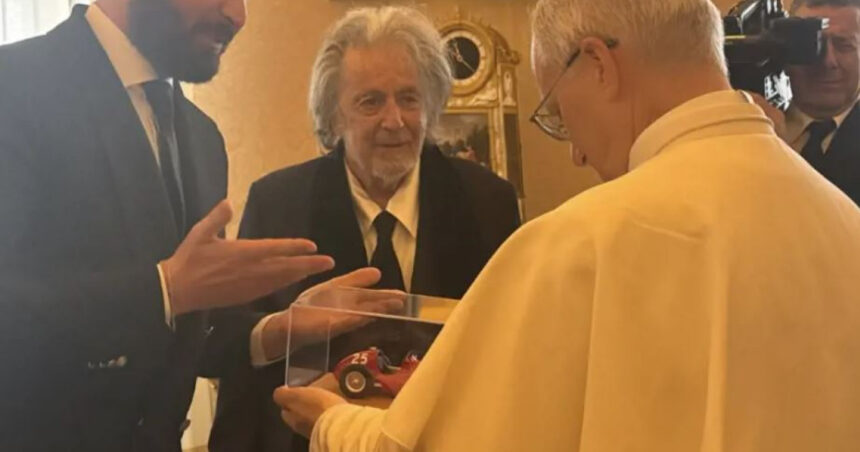 al pacino primul star de la hollywood primit in audienta de papa leon al xiv lea 68506acdc8126