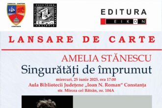 amelia stanescu lanseaza volumul de poeme singuratati de imprumut la biblioteca judeteana constanta 6855f8c92a6e0