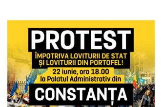 aur constanta se alatura apelul liderului george simion sustinatorii chemati duminica la protest in fata palatului administrativ 68529bb61faa0