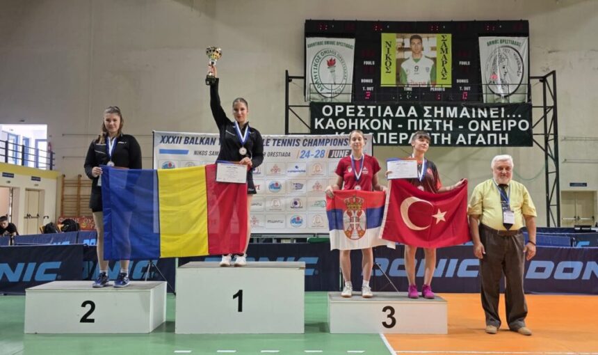 bianca mei rosu de patru ori campioana la balcaniada de juniori la tenis de masa 6861b85e566ff