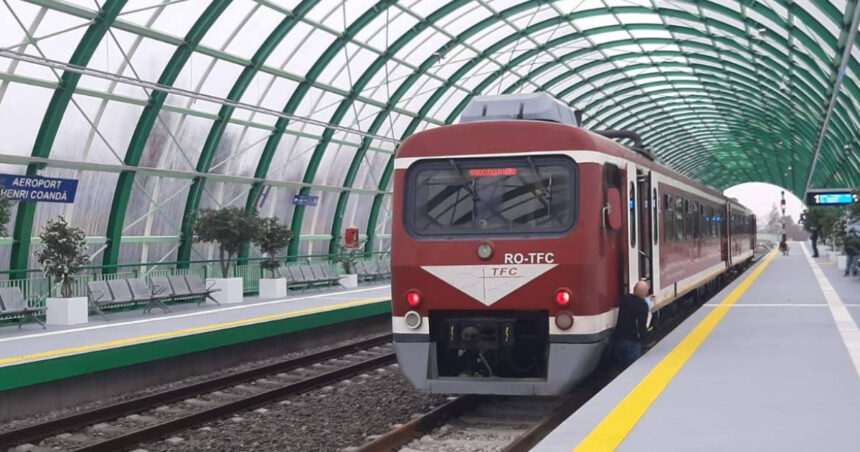 degajari de fum la automotorul unui tren care circula catre aeroportul henri coanda circulatia a 3 trenuri de calatori a fost afectata 6859494a3c4aa