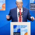 donald trump discurs dupa summitul nato de la haga ce a spus presedintele sua despre apararea europei vladimir putin si iran 685c187579712