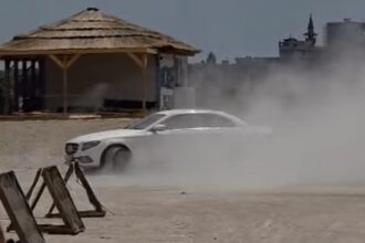 drifturi pe o plaja din constanta distractia l a costat pe sofer 11 mii de lei 684d244c15a59