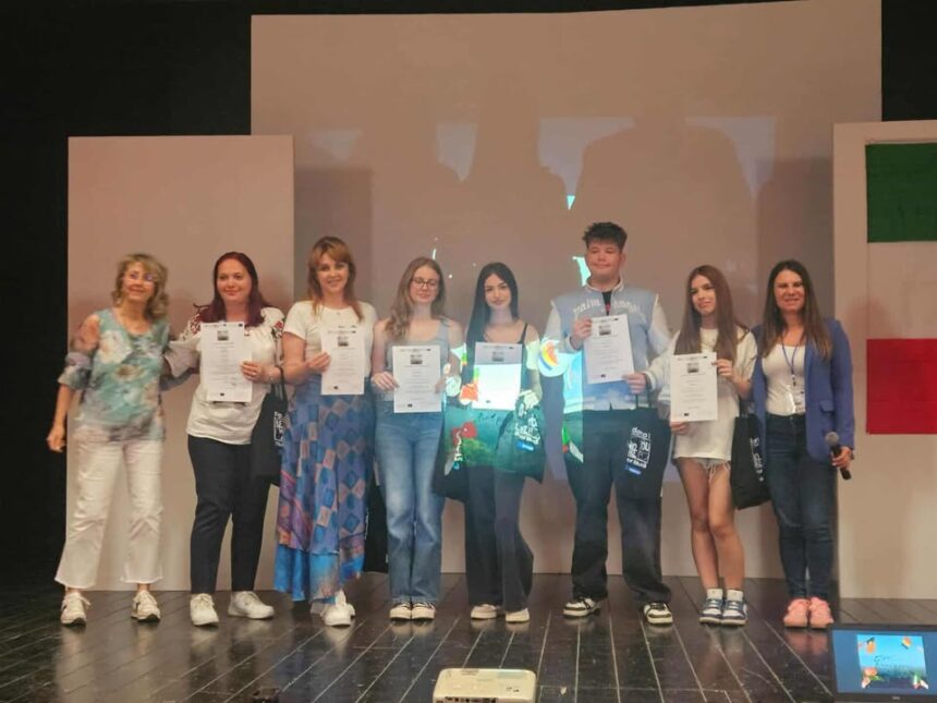 elevii liceului tehnologic lazar edeleanu din navodari au participat in italia la ultima mobilitate a proiectului erasmus the culturesteps from past to future 6855af22dcc5c