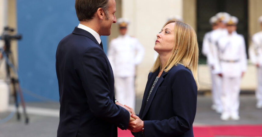 emmanuel macron s a intalnit cu giorgia meloni la roma angajamentele asumate de cei doi lideri 684012146f57e
