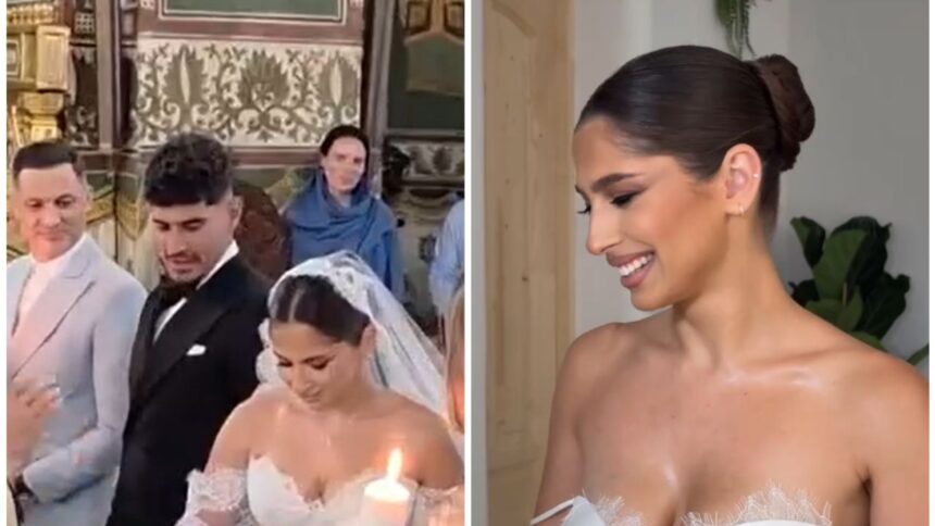 foto si video imagini de colectie de la nunta lui florinel coman cine ii este nas si cum s a gatit superba mireasa 684b236626353