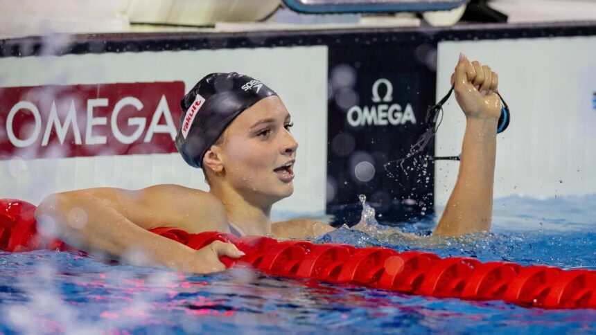 foto summer is magic canadianca summer mcintosh record mondial la 200 m mixt 6847f85c366b6