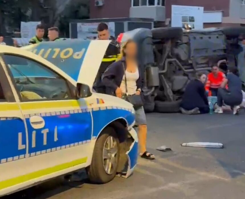 foto video accident groaznic la casa de cultura din constanta este implicata si o masina de politie 686030fb51b97