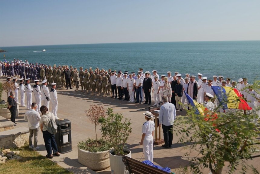 foto ziua drapelului national celebrata pe faleza cazinoului razvan filipescu vicepresedintele cjc drapelul nu este doar un steag este o promisiune 685d2756690c1