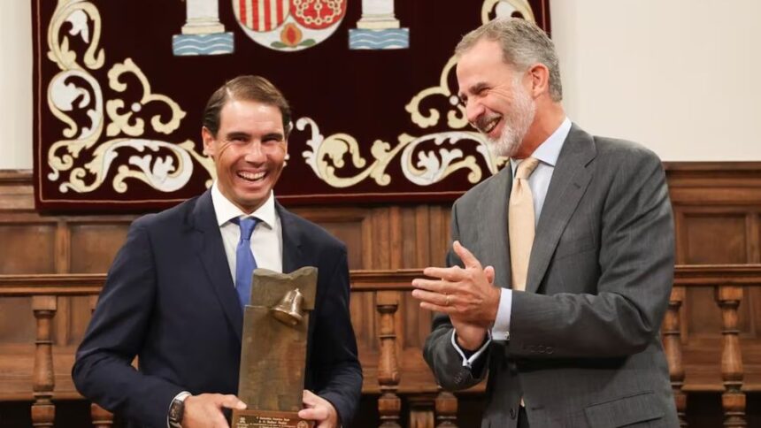 galerie foto real nadal fostul tenismen a primit un titlu de noblete rarisim din partea regelui filip al vi lea al spaniei 68554a711459a