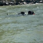 incident la malul dunarii un autoturism a cazut in apa dupa ce soferul a lansat un skijet 686153239af4e