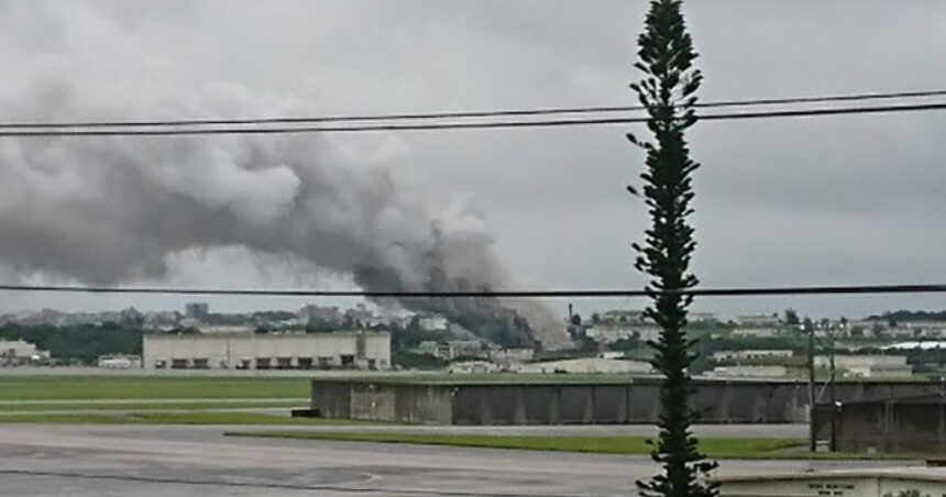 o explozie a avut loc la o baza militara a sua din japonia cel putin patru persoane au fost ranite in urma deflagratiei 6846b3d9812ab