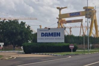 o noua raza de speranta pentru angajatii damen mangalia italienii de la palumbo group au vizitat santierul 68528d9e263e0