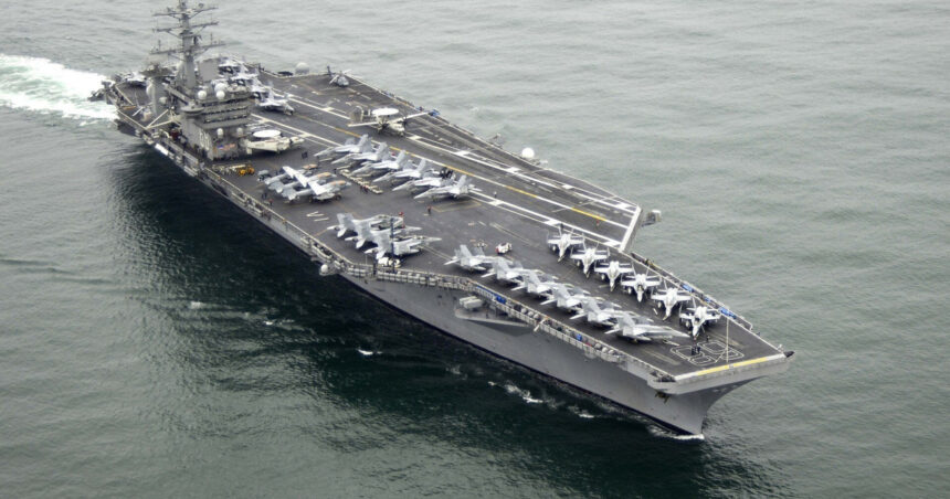 portavionul american uss nimitz si a schimbat brusc traseul si a parasit marea chinei de sud care este motivul 684fd1300801c