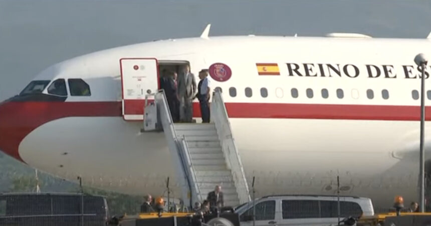 regele spaniei felipe al vi lea a ajuns luni seara la sibiu marti merge la poligonul cincu cu presedintele nicusor dan 6847322051f5a
