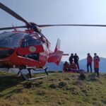 salvamont turista accidentata in muntii fagaras sub varful negoiu 684d9e69aa1e8
