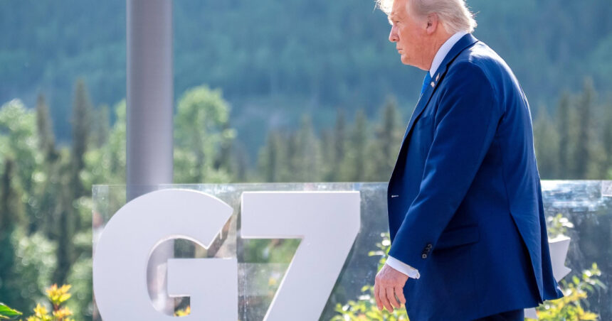 summitul g7 trump spune ca trebuie sa se intoarca la washington cat de repede poate pentru a gestiona situatia din orientul mijlociu 68510a134ffc3