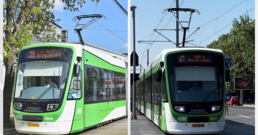 tramvaiele 25 si 41 nu circula in acest weekend in capitala calatorii vor fi preluati de liniile stb 12 625 si 641 68564805ce502
