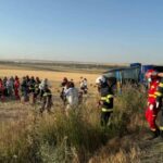 un autocar cu 60 de calatori s a rasturnat la tariverde in judetul constanta plan rosu de interventie activat 685c4f9ec35b3