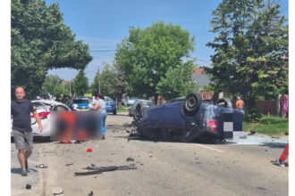 un baiat de 11 ani a murit sub privirile tatalui sau masina in care se aflau a fost implicata intr un carambol 6850475d72695