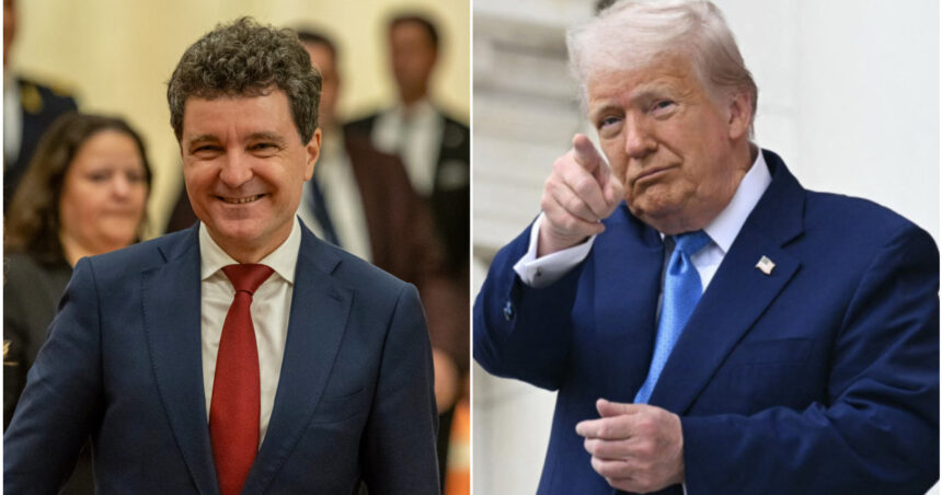 video ce spune ministrul de externe intrebat despre o intalnire intre nicusor dan si donald trump in marja summitului nato 685299e824001