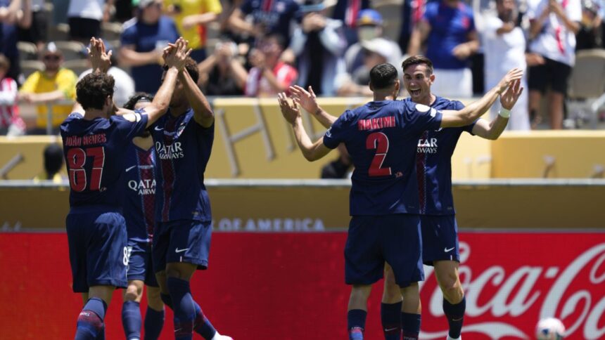 video exclusiv psg o masinarie de fotbal si la 34 de grade la cate goluri marcate in 2025 a ajuns trupa lui luis enrique dupa 5 0 cu inter si 4 0 cu atletico 684fc8b2dfd6a