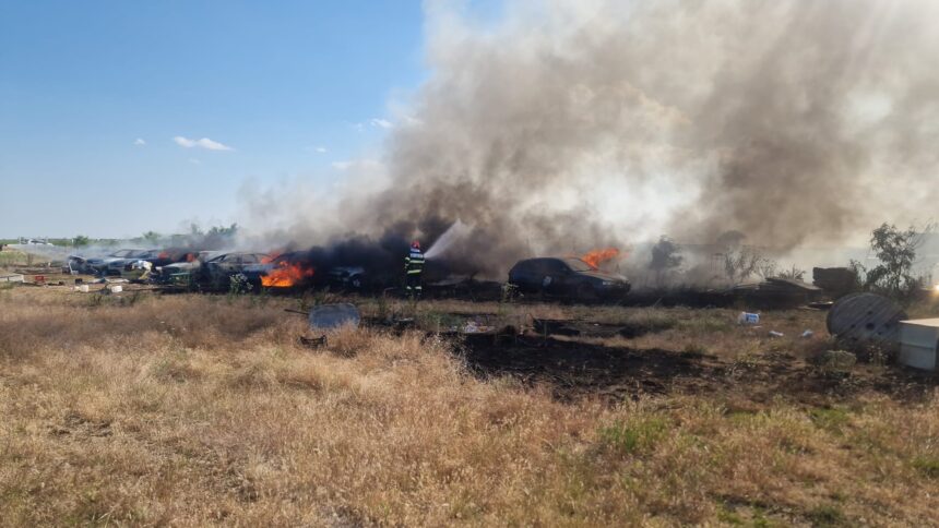 video incendiu de proportii pe strada varful cu dor din constanta au ars 9 autoturisme 685991af04e92