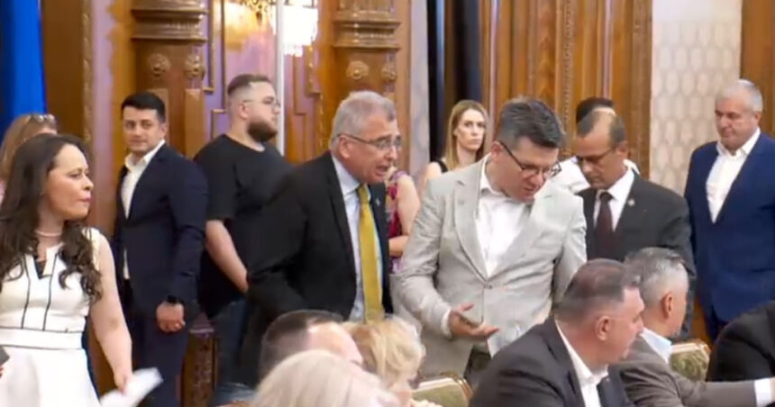 video parlamentarii aur au facut scandal la audierea ministrilor propusi pentru guvernul bolojan nerusinatilor 68594933ee003