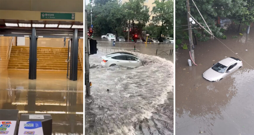 video ploaie istorica la bucuresti 120 de litri pe metrul patrat masini sub apa statiile de metrou inundate 6847229980e7d